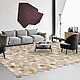  ковёр ручной работы из шкур коровы. Ковры для дома. Luxury Patchwork. Интернет-магазин Ярмарка Мастеров.  Фото №2