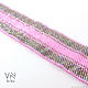 Bracelet made of Japanese beads Pink lines. Bead bracelet. Vera Norca. Beadness )))). Online shopping on My Livemaster.  Фото №2
