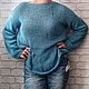 Паутинка оверсайз пух норки. Джемперы. Марина (Lovebutik). Интернет-магазин Ярмарка Мастеров.  Фото №2