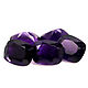 Заказать Аметист яркий натуральный, кушон, 8х10мм, 6шт. ILLUSION_STONES. Ярмарка Мастеров. . Заготовки для украшений Фото №3