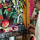Букет цветов: хризантемы и рябина. Картина маслом. Картины. Tanya Ryzhik. Интернет-магазин Ярмарка Мастеров.  Фото №2