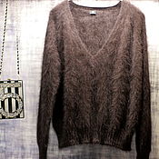 Одежда handmade. Livemaster - original item Chocolate colored pullover. Handmade.
