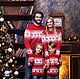 Набор свитеров Family Look "Новогодние олени" красный (1+1), Свитеры, Москва,  Фото №1
