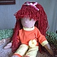 Вальдорфская кукла `Заплетайка`. Зеленоглазая очаровашка Мелинда.