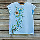 Camomile T-Shirt. T-shirts. krasa-art. Online shopping on My Livemaster.  Фото №2