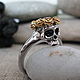 Кольцо "Сorona di rose". Кольца. BONES & SOUL (BaevSergey). Ярмарка Мастеров.  Фото №4
