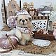 Тедди мишка — Коллекционная интерьерная игрушка ручной работы, teddy. Мишки Тедди. handmade_toys.lab | Добрые тедди. Ярмарка Мастеров.  Фото №11