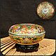 Винтаж: Коллекционная ШКАТУЛКА  КЛУАЗОНЕ Cloisonne Ручная работа Китай. Шкатулки винтажные. Чердак дяди Рико. Ярмарка Мастеров.  Фото №4