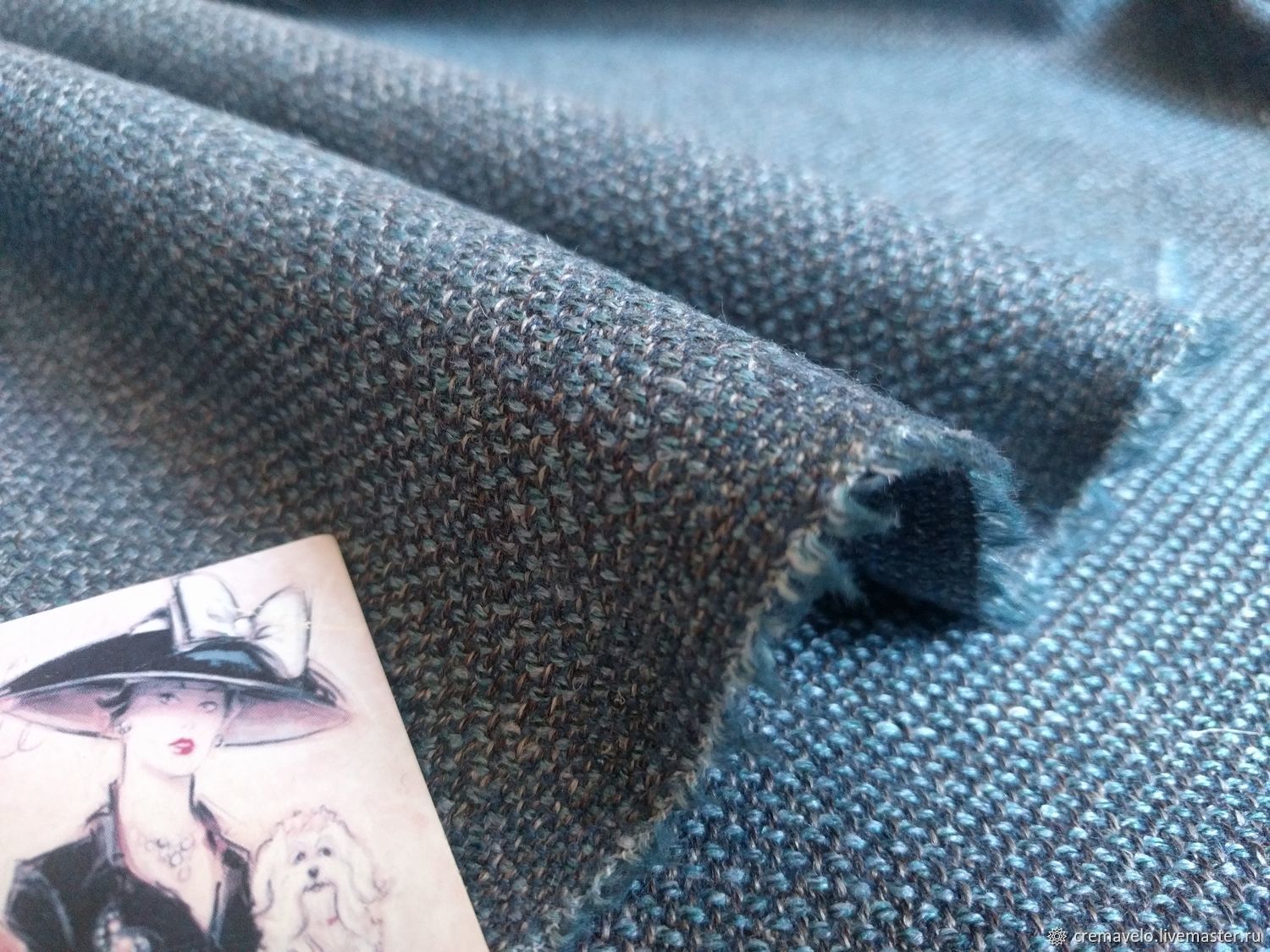 Loro Piano твид кашемир с шелком – купить на Ярмарке Мастеров – KKBCURU ...