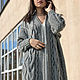 coat: Women's handmade knitted coat in grey. Coats. Kardigan sviter - женский вязаный свитер кардиган оверсайз. My Livemaster. Фото №4