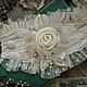 Браслет-манжета " Shabby chic ". Браслет-манжета. Elena. Ярмарка Мастеров.  Фото №11