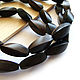 Beads Black Ebony Four-sided twist 25h10mm. Beads1. - Olga - Mari Ell Design. My Livemaster. Фото №4
