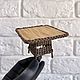 Order Wicker table for dolls - dollhouse furniture 1:12. kotomka-nv. Livemaster. . Doll furniture Фото №3