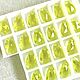 Ост 1 штNEW Swarovski 6106 16x9 мм Citrus Green. Кристаллы. Real Dream /    Реальная Мечта. Интернет-магазин Ярмарка Мастеров.  Фото №2