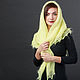 Lemon down scarf (yellow). Shawls1. Dom-puha (dom-puha). Online shopping on My Livemaster.  Фото №2
