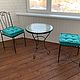 Order TABLES: Forged table and two chairs. Marjana. Livemaster. . Tables Фото №3