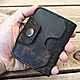Men's wallet with a button, 6 pockets, Wallets, Voskresensk,  Фото №1