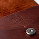 The leather cover holder for passport and cards is hand sewn. Passport cover. Ptaho. My Livemaster. Фото №5