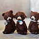 Chocolate bear. Choco-bear.  Collectible bear-Teddy. chocolate. Teddy Bears. NatalyTools (natalytools). My Livemaster. Фото №6