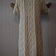 Order Aran dress Galadriel. Natalia Bagaeva knitting (nbagaeva). Livemaster. . Dresses Фото №3