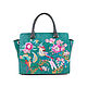 Medium tote bag with embroidered 'Parrot', Classic Bag, St. Petersburg,  Фото №1