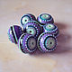 Заказать Полая бусина лэмпворк "Purple dream". Natalia Korolyuk lampwork beads. Ярмарка Мастеров. . Бусины Фото №3
