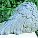 Ангел в крыльях из бетона Прованс шебби-шик садовый декор. Статуэтки. A Z O V   G A R D E N. Ярмарка Мастеров.  Фото №6