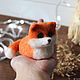 Order Fox Chubby. handmade toys by Mari (handmademari). Livemaster. . Stuffed Toys Фото №3