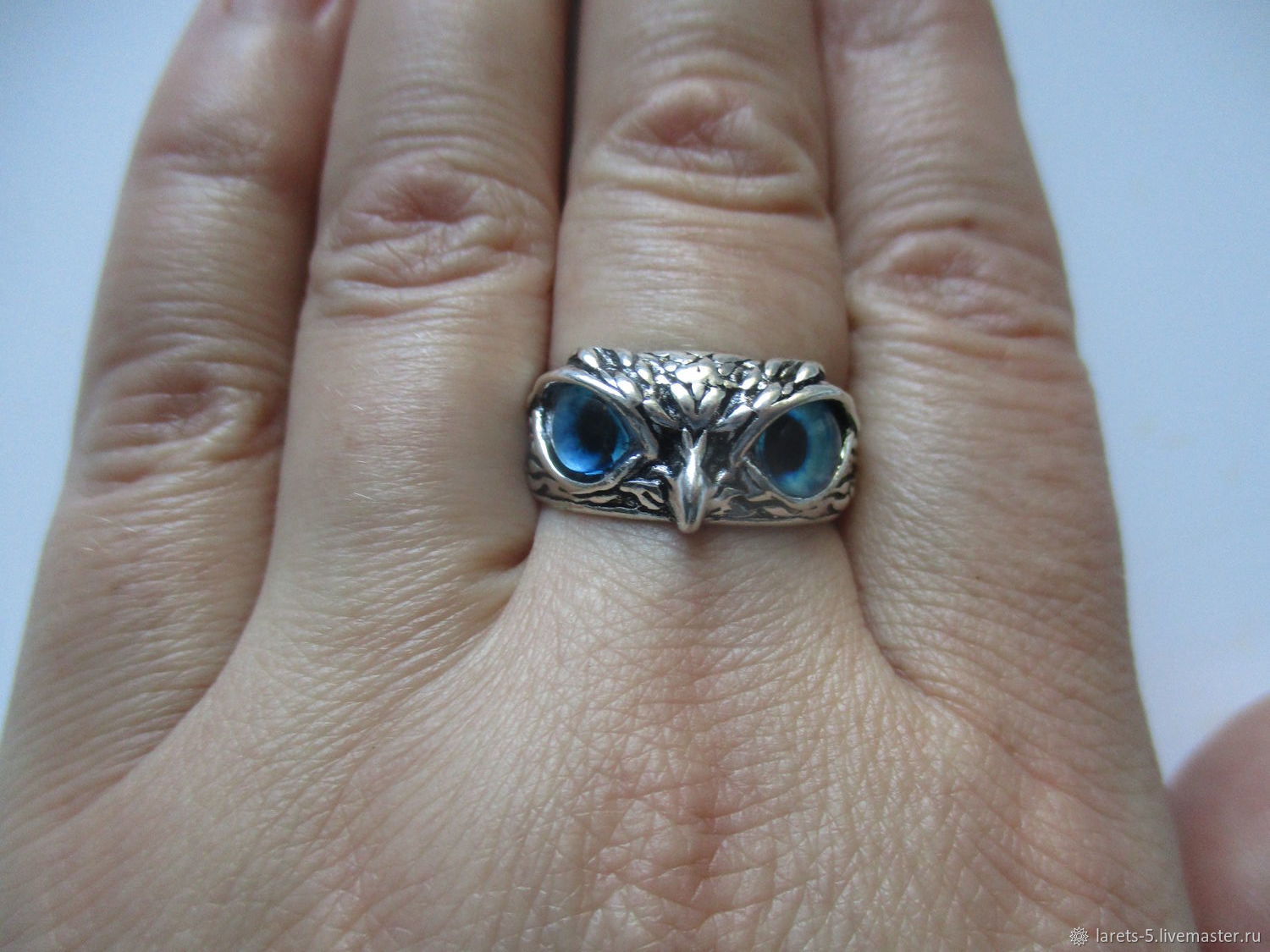 Уникальное, безразмерное кольцо из нержавейки, сова 2  в интернет .
