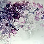 Картины и панно handmade. Livemaster - original item Picture a Festive bouquet. abstraction. Alcohol ink (alcohol ink). Handmade.