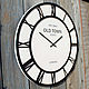 Настенные часы "Old town". Часы классические. Анна Сидорчук Sauge-Decor. Интернет-магазин Ярмарка Мастеров.  Фото №2