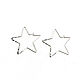 Earrings 'Stars' silver star earrings, earrings with stars, Earrings, Moscow,  Фото №1