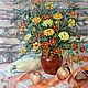 Order Summer. Oil painting. Still life. Siberian decor. Livemaster. . Pictures Фото №3