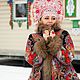 Полупальто «Барыня-Сударыня» с баской. Пальто. Одежда с русской душой 'Rus_dress' (dressalarusse). Интернет-магазин Ярмарка Мастеров.  Фото №2