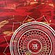 The picture Mandala 'Muladhara chakra' canvas hollow section 60h40h2 cm. Yoga Products. ommandalaom. My Livemaster. Фото №5