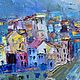 Oil painting 'Manarola, Italy'»,60-50,framed. Pictures. Zhanne Shepetova. My Livemaster. Фото №5