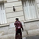 Бомбер бордо из натуральной кожи burgundy. Бомберы. YANA KRAFT BRAND. Ярмарка Мастеров.  Фото №6