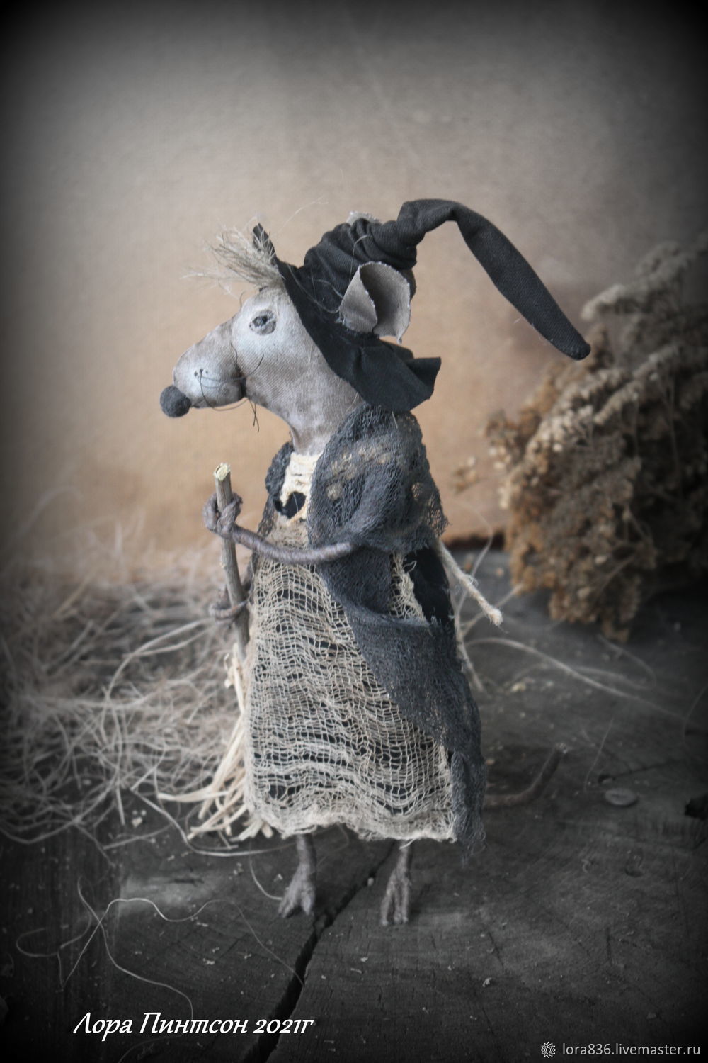 Barn mouse Zoya, Interior doll, Volzhsky,  Фото №1