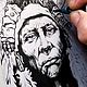 BAG TATTOOED. Сумка на бедро. Мощная работа. НАСТОЯЩАЯ ТАТУИРОВКА. Классическая сумка. Дмитрий Маринин. Ярмарка Мастеров.  Фото №5