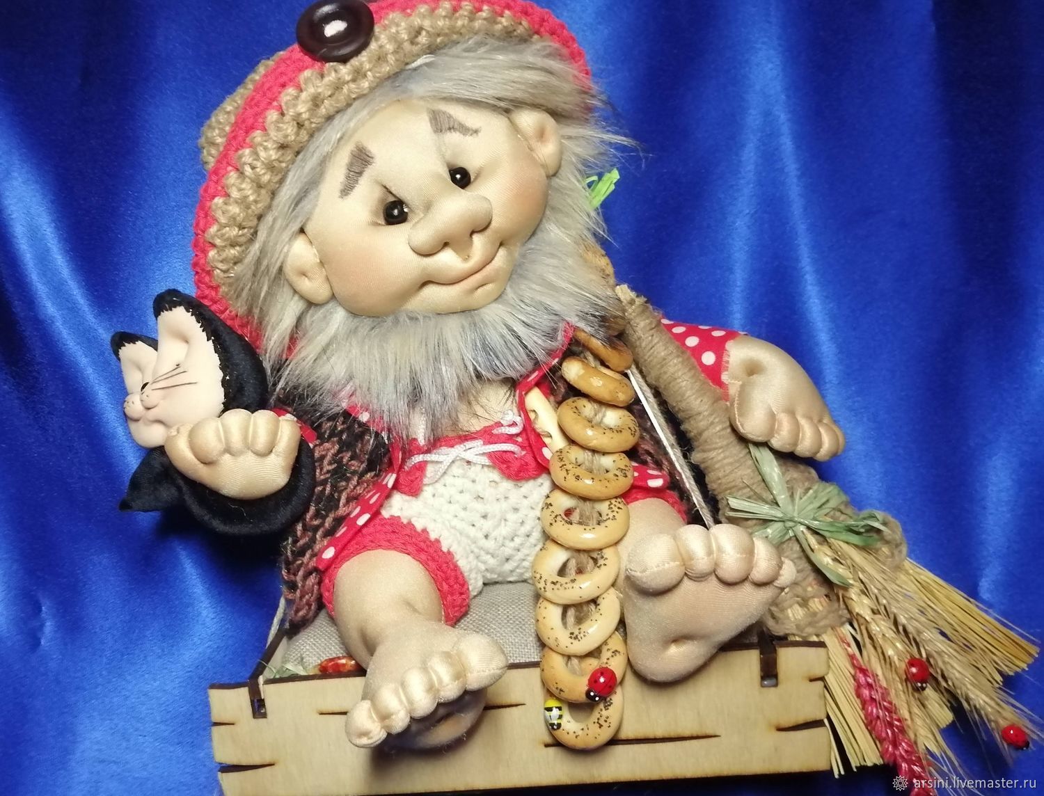 Домовенок – заказать на Ярмарке Мастеров – N1BHKRU | Мягкие игрушки, Москва