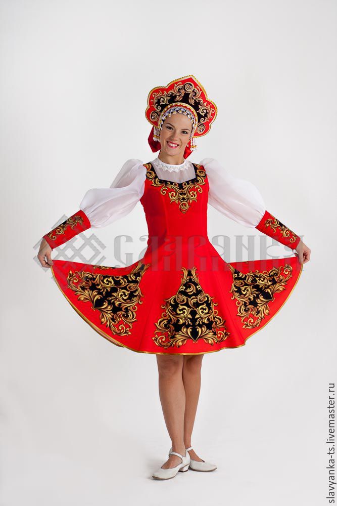 Платье для народного танца