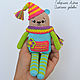 Bear Mitya-toy with a Squeaker, crochet. Stuffed Toys. Zzabava. Online shopping on My Livemaster.  Фото №2
