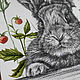 Заказать Cute bunny and a fox cub, illustration in the nursery 2 pcs. Kat_Fray. Ярмарка Мастеров. . Pictures Фото №3