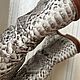 Шикарные сапоги из кожи питона. Сапоги. Boutique Python Fashion. Ярмарка Мастеров.  Фото №4