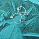 Заказать Серьги гвоздики с аметистом "Кольца". Vadjra-jewelry. Ярмарка Мастеров. . Серьги-пусеты Фото №3