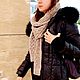  Шарф длинный шерстяной объемный шикарный. Шарфы. AccessoriesWool мягко и комфортно. Ярмарка Мастеров.  Фото №8
