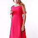 Dress color fuchsia high waist, Dresses, Moscow,  Фото №1