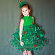 Order Costume 'Christmas tree' Art.Four hundred eighty three. ModSister. Livemaster. . Carnival costumes for children Фото №3