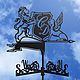 Weather vane on the roof ' Lions with the coat of arms', Vane, Ivanovo,  Фото №1