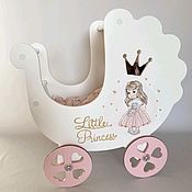 High chair children's Crown available and under the order children's furniture from a tree